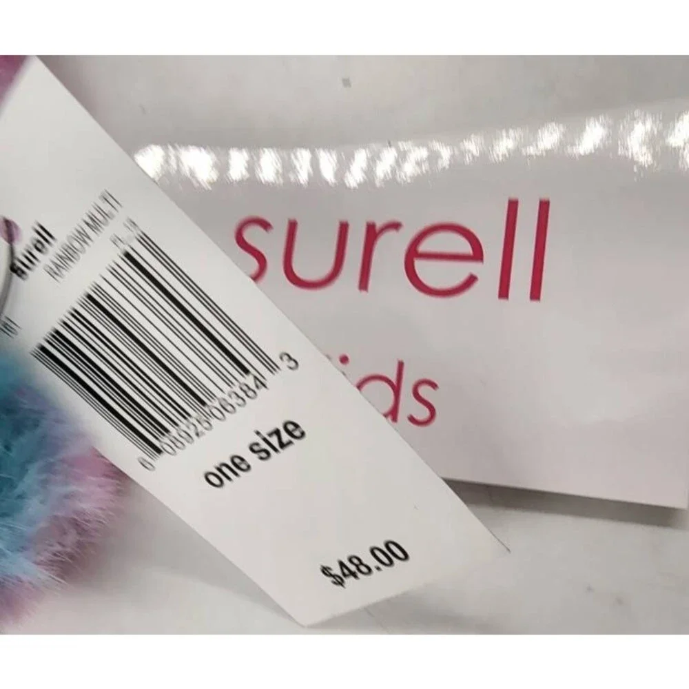 Surell Kids Accessories Stretchy Headband Unisex One Size Rainbow Multi